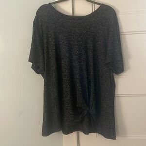 Old Navy XL X Large Black and White Top Worn Once